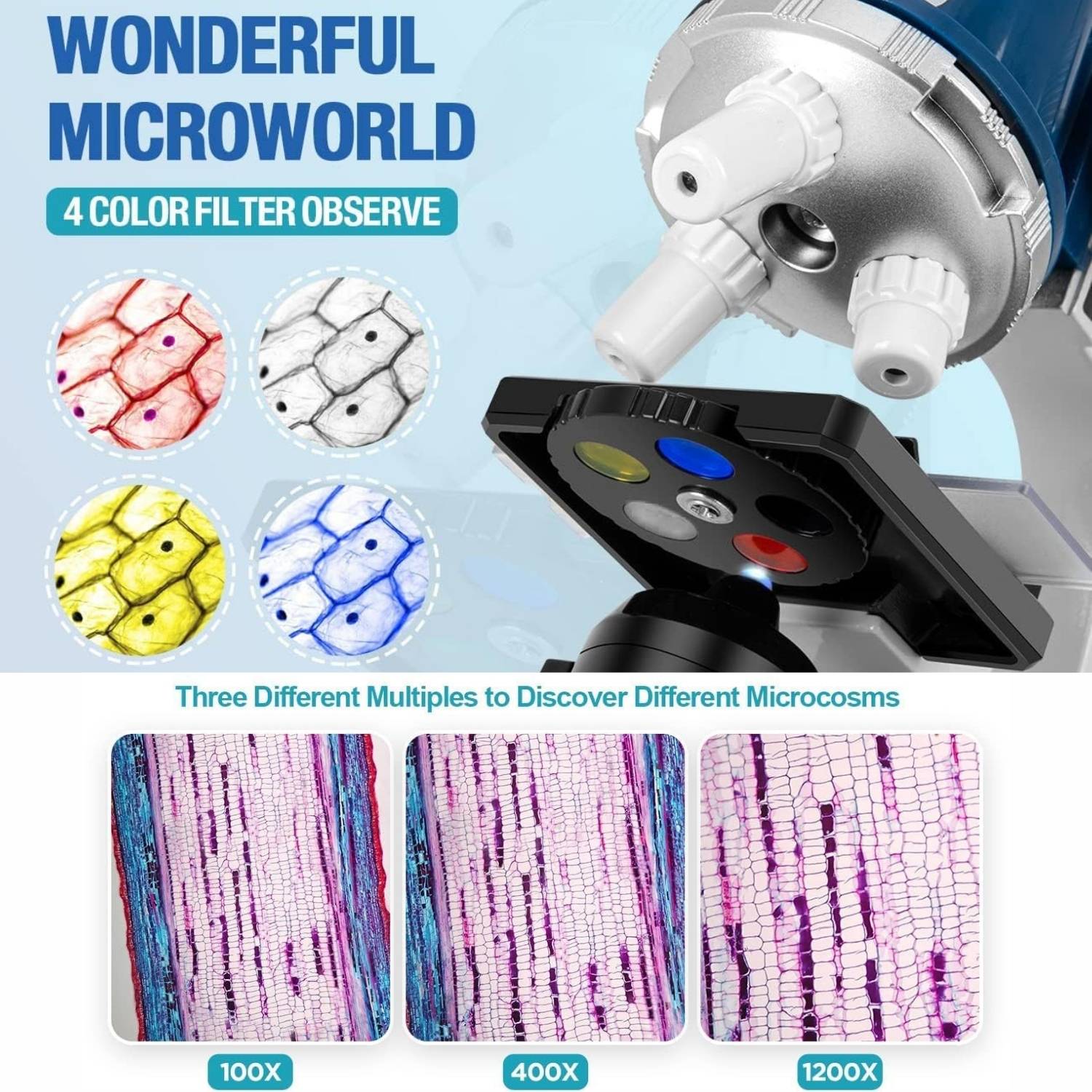 best stem learning microscope