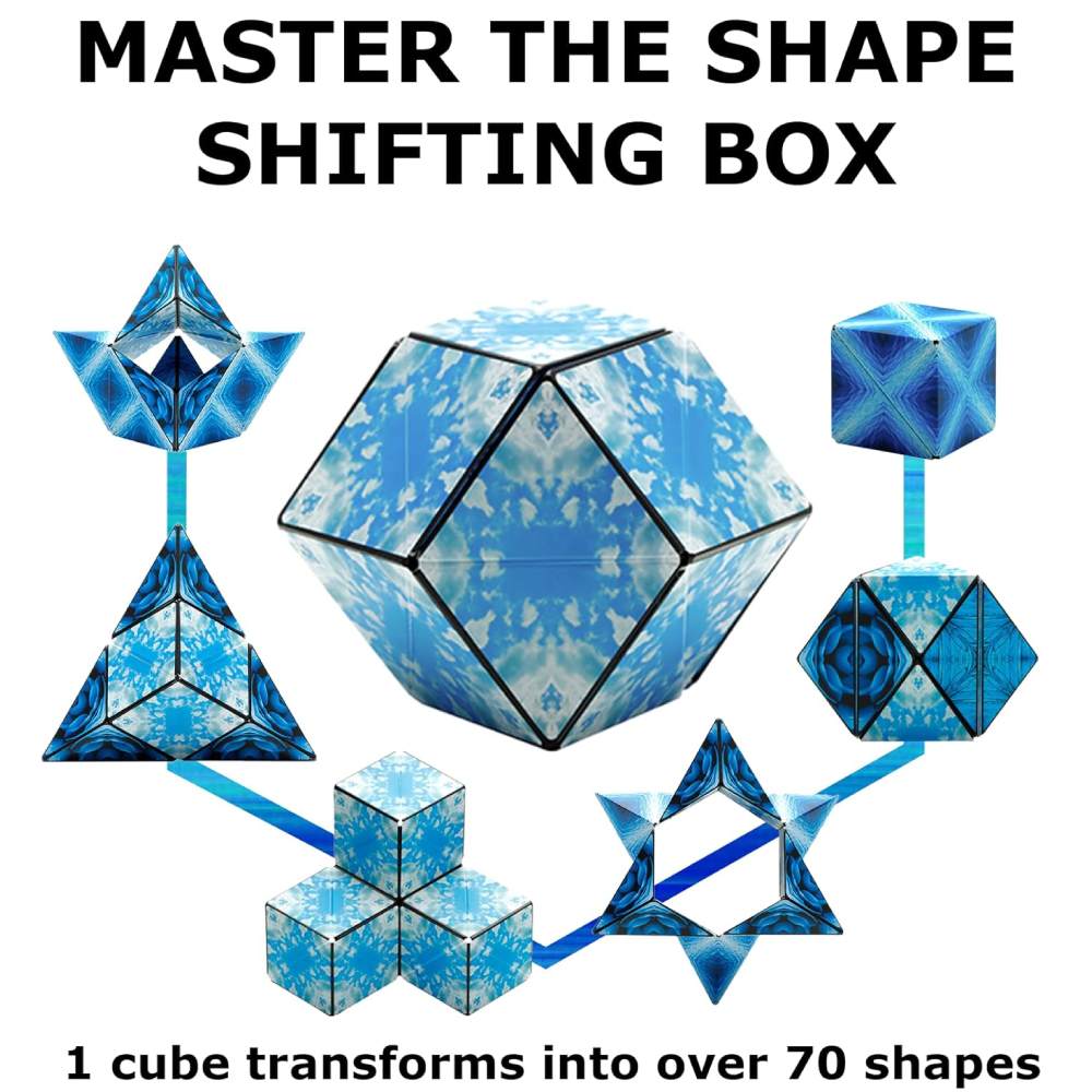 Shape Shifting Box - Black & White